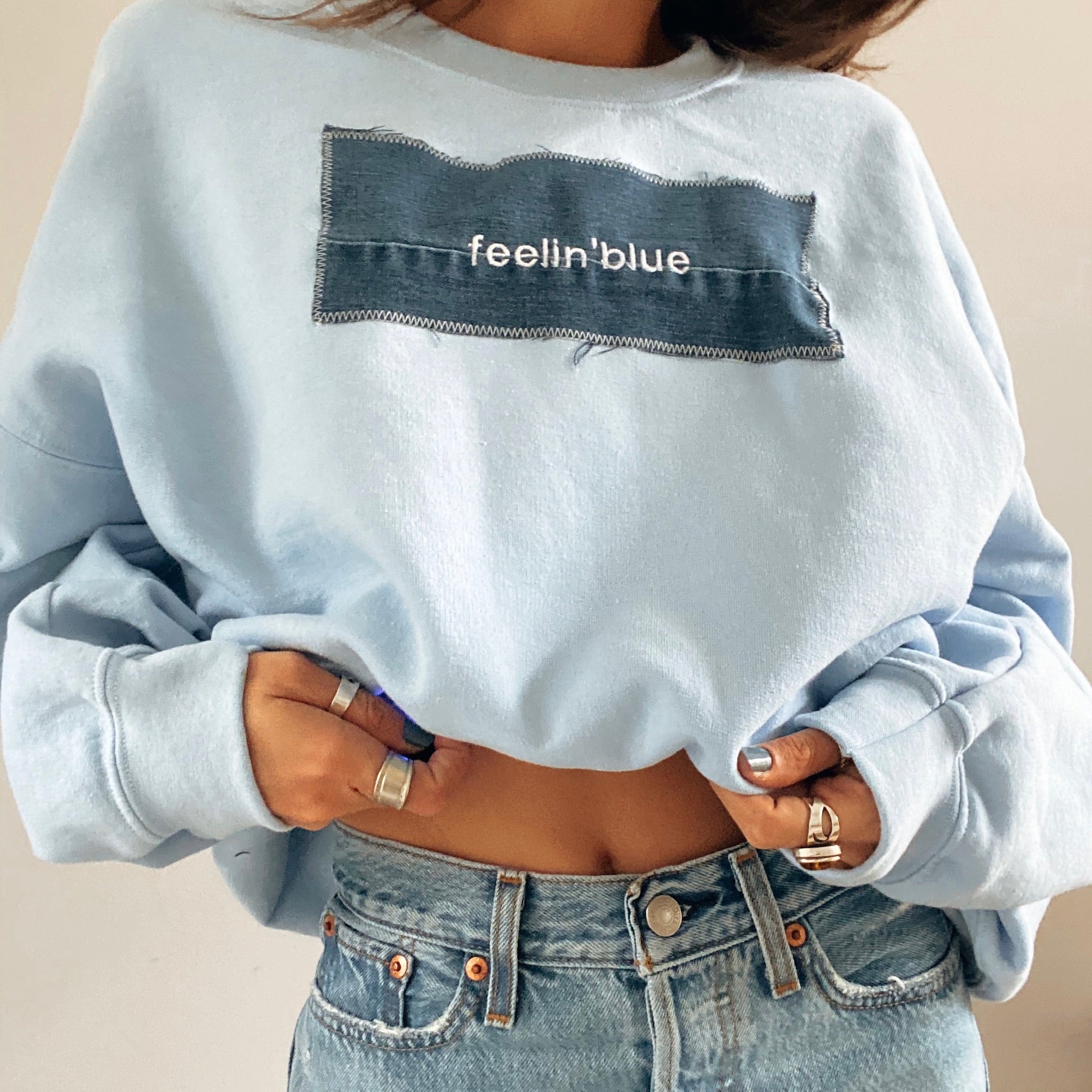 feelin'blue. Merch