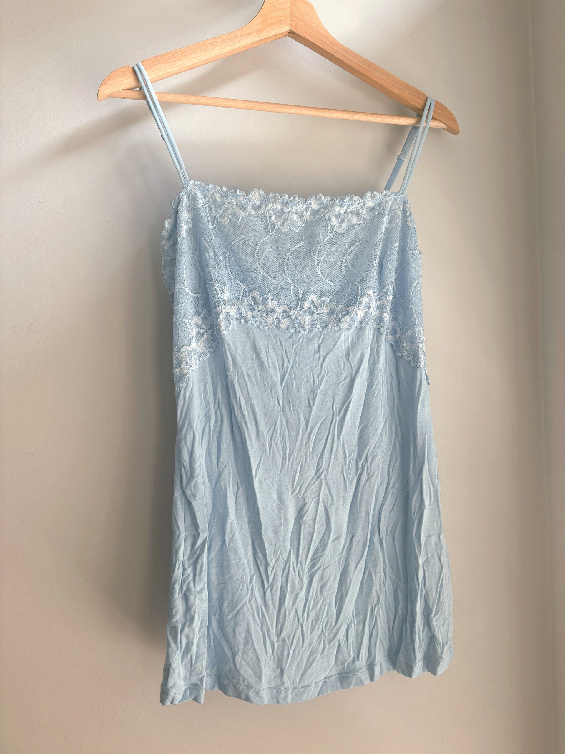 Light Blue Lace Cami Top – feelin'blue.