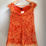 Orange + Yellow Top