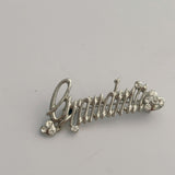 Silver Grandma Pin