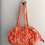 Pink/Orange Vera Bradley Round