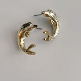 Silver Dolphin Earrings