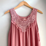 Mauve 'Happy' Slip Dress
