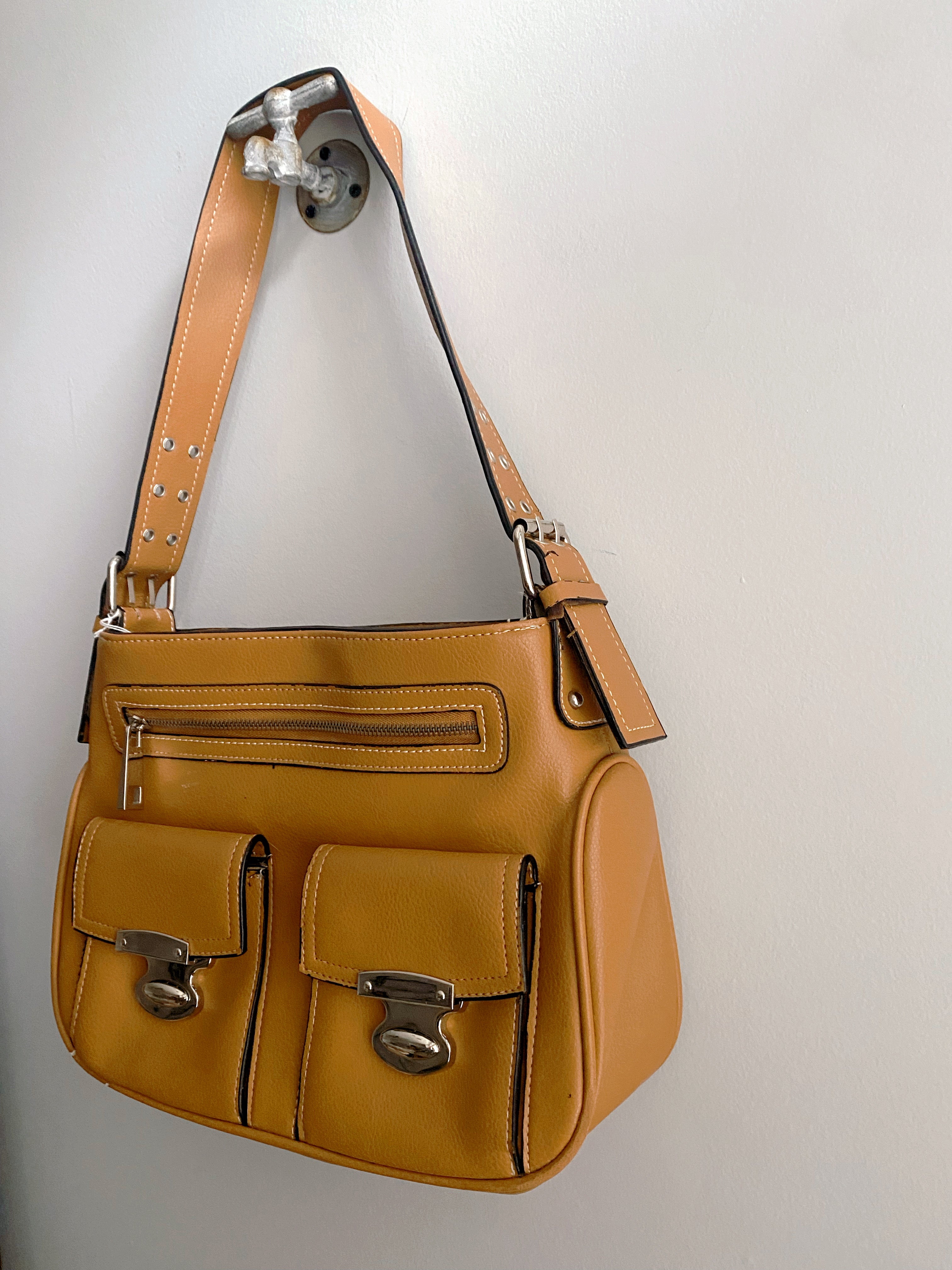 Coach Patchwork Pochette - Brown Handle Bags, Handbags - CCH22752