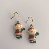 Santa Earrings