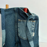 Denim Double Wine Bag
