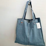 Denim Patchwork Tote