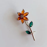 Flower Vintage Pin