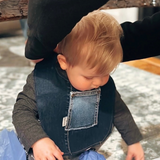 Denim Baby Bib