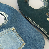 Denim Baby Bib