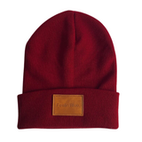 Feelin’Blue Leather Label Beanie - Assorted Colors